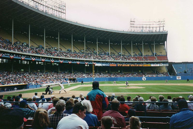 Cleveland Stadium 1993 last game