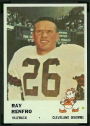 ray renfro card white jersey