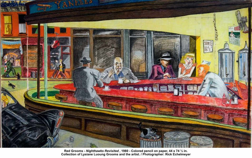 Red-Grooms-Nighthawks-Revisited