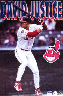 david justice bold letters